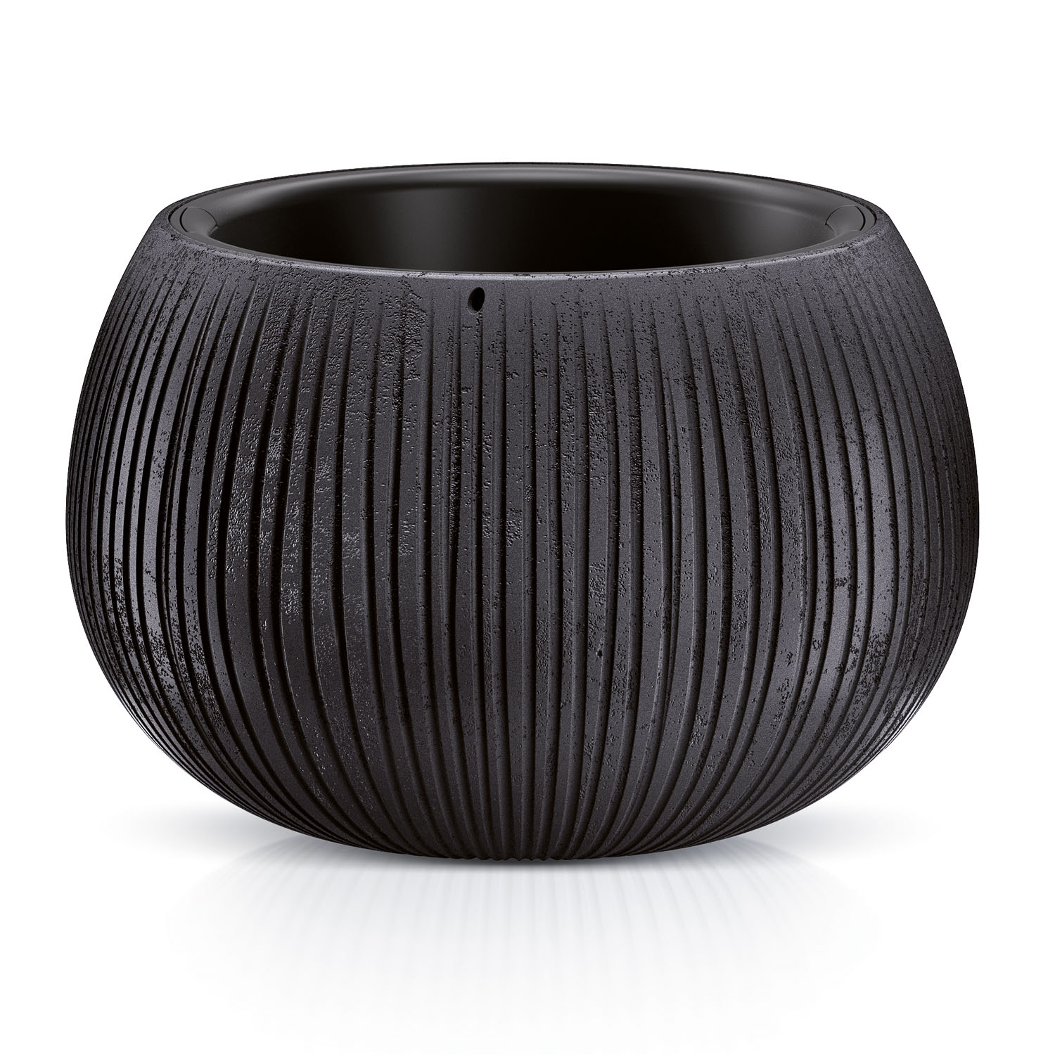 Doniczka BETON BOWL DKB240 czarny beton